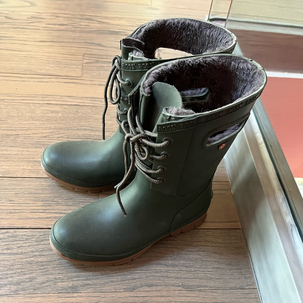 BOGS Amanda Faux Shearling Lined Boot - great for rain or snow - Picture 6 of 9